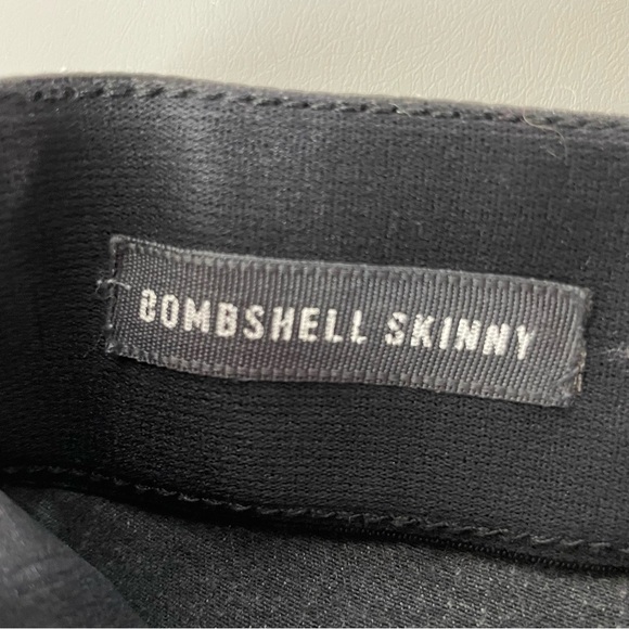 Torrid Bombshell Skinny Jeans | Distressed | Raw Hemline | Black - Picture 10 of 15